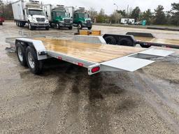 NEW 2024 DELTA 27TB 20FT. TAGALONG TRAILER VN:064227... equipped with 16ft. Tilt deck, 4ft. Fixed