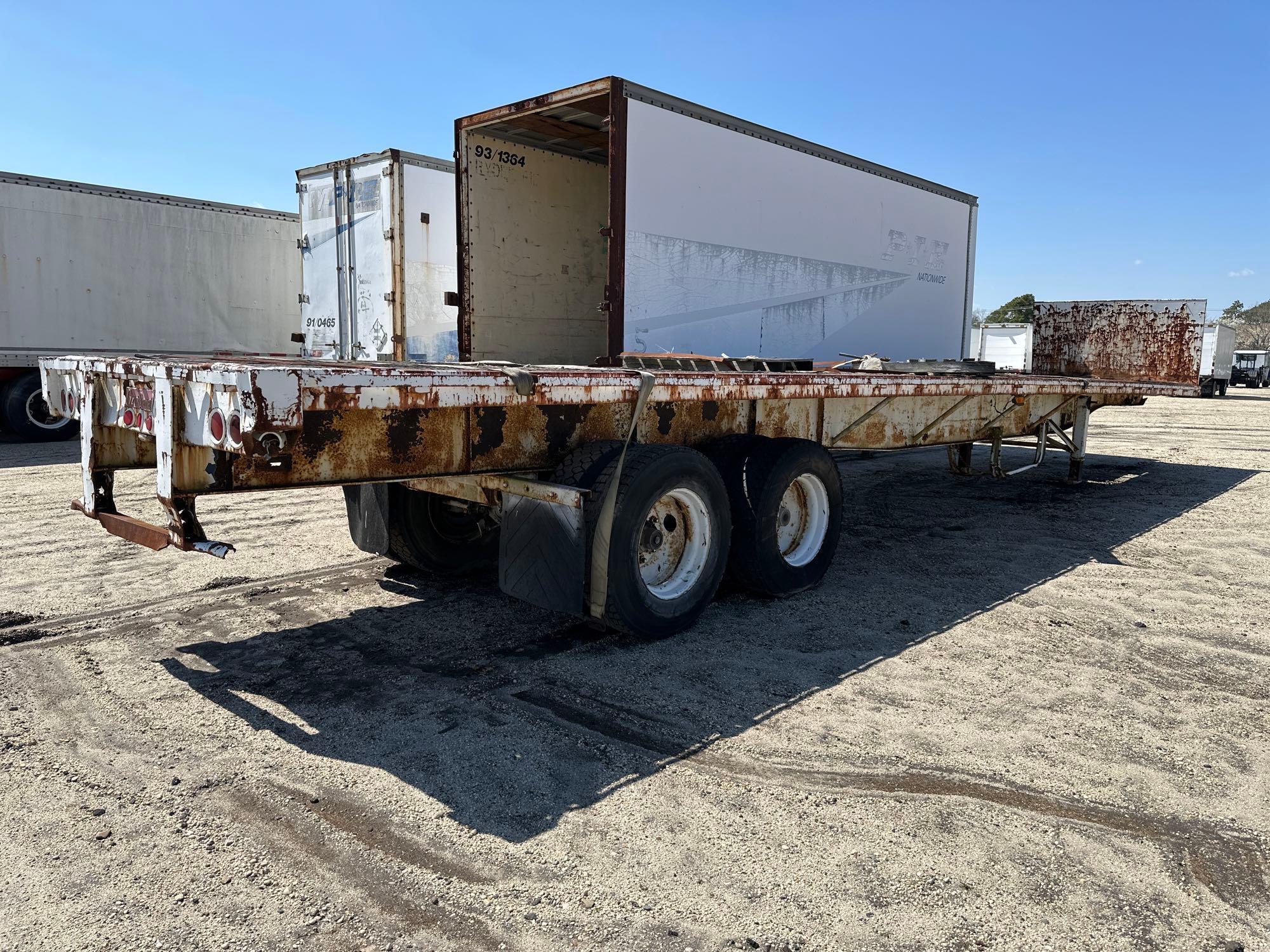 1992 GREAT DANE 48FT. FLATBED TRAILER VN:050804