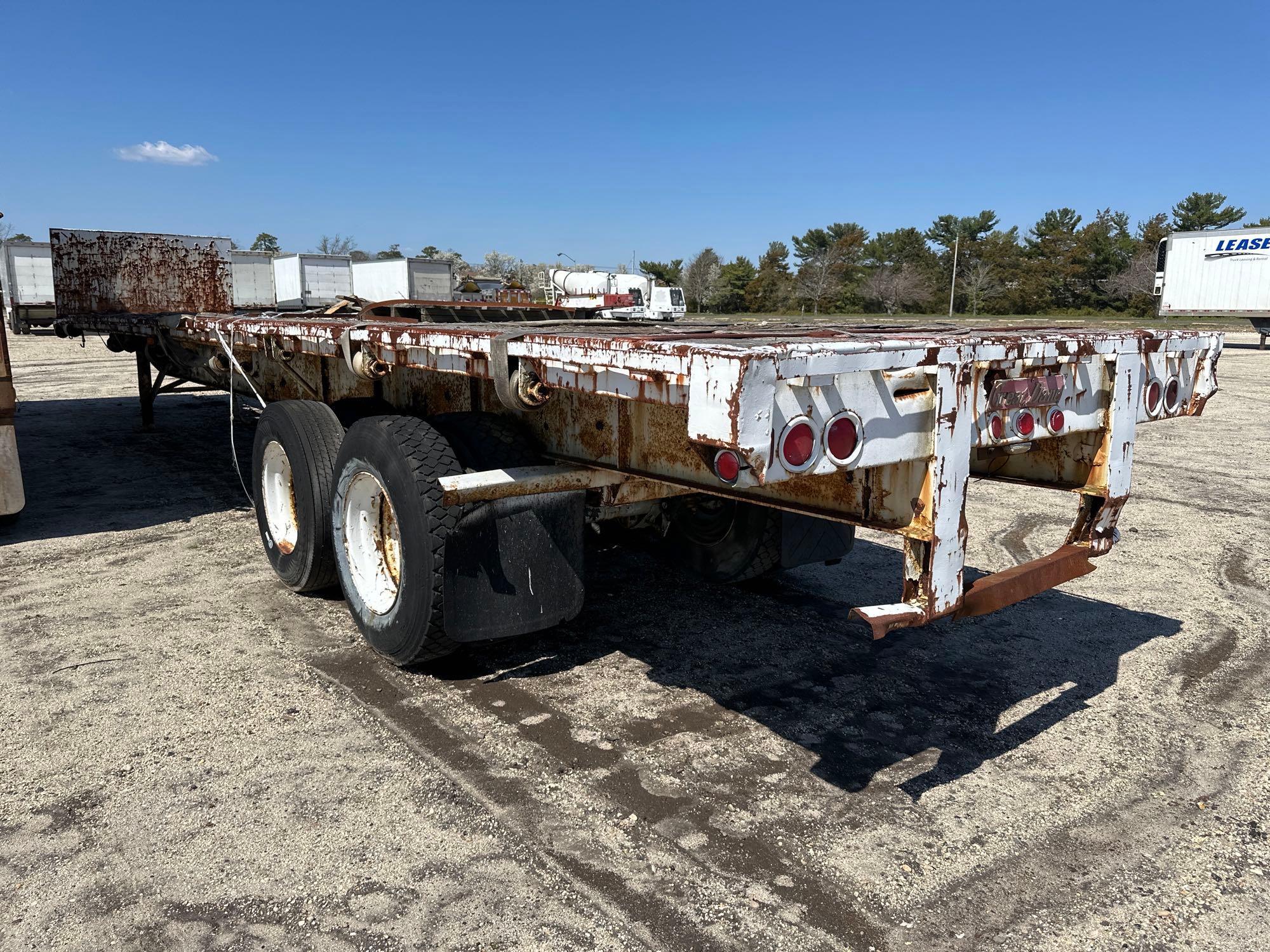 1992 GREAT DANE 48FT. FLATBED TRAILER VN:050804