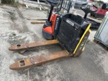 2018 HYSTER W45ZHD PALLET JACK SUPPORT EQUIPMENT SN:A419N11268S electric powered.