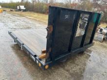READING 9FT. 6IN. LONG X 8FT. WIDE UTILITY BODY off 2011 Chevy dually.