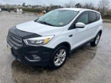 2017 FORD ESCAPE...SPORT UTILITY VEHICLE VN:1FMCU0GD0HUB28944 FWD, powered by gas engine, equipped