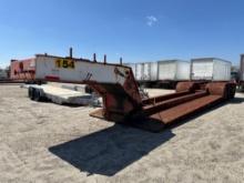 1989 TALBERT T3D-85-HRG-T1 BEAM TRAILER VN:40FWK4937L1008553 equipped with 85 ton capacity, triaxle.