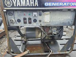 YAMAHA EF12000DE GENERATOR SUPPORT EQUIPMENT powered by gas engine.