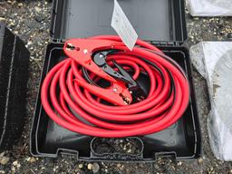 NEW 25FT. 800AMP EXTRA HEAVY DUTY BOOSTER CABLES NEW SUPPORT EQUIPMENT