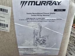 NEW 3200 PSI MURRAY PRESSURE WASHER W/ B & S ENGINE NEW SUPPORT EQUIPMENT