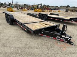 NEW 2024 DELTA 27TB 20FT. TAGALONG TRAILER V-064221... equipped with 16ft. Tilt deck, 4ft. Fixed dec