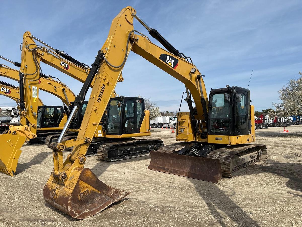 2019 CAT 315FLCR HYDRAULIC EXCAVATOR SN:TDY13204 powered by Cat diesel engine, equipped with Cab,