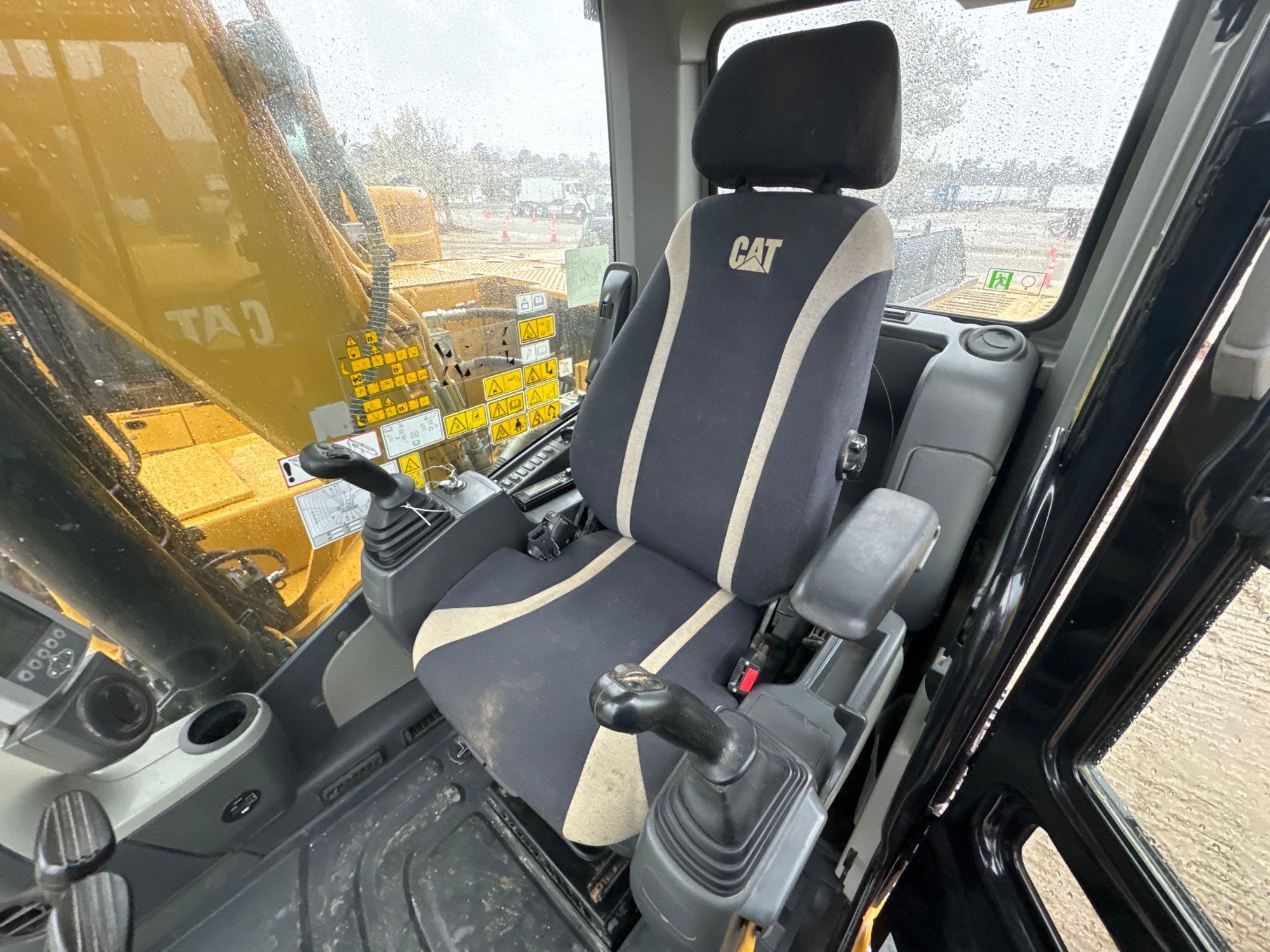 2021 CAT 313FLGC HYDRAULIC EXCAVATOR SN:GJD10535 powered by Cat diesel engine, equipped with Cab,