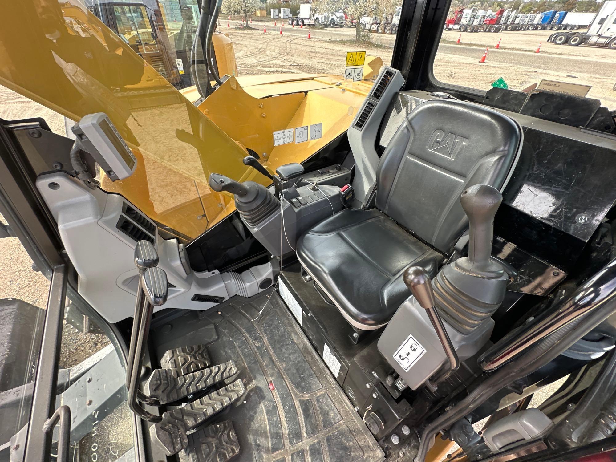 2018 CAT 308E2CR HYDRAULIC EXCAVATOR SN:MC500598 powered by Cat diesel engine, equipped with Cab,