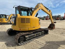 2018 CAT 308E2CR HYDRAULIC EXCAVATOR SN:MC500598 powered by Cat diesel engine, equipped with Cab,