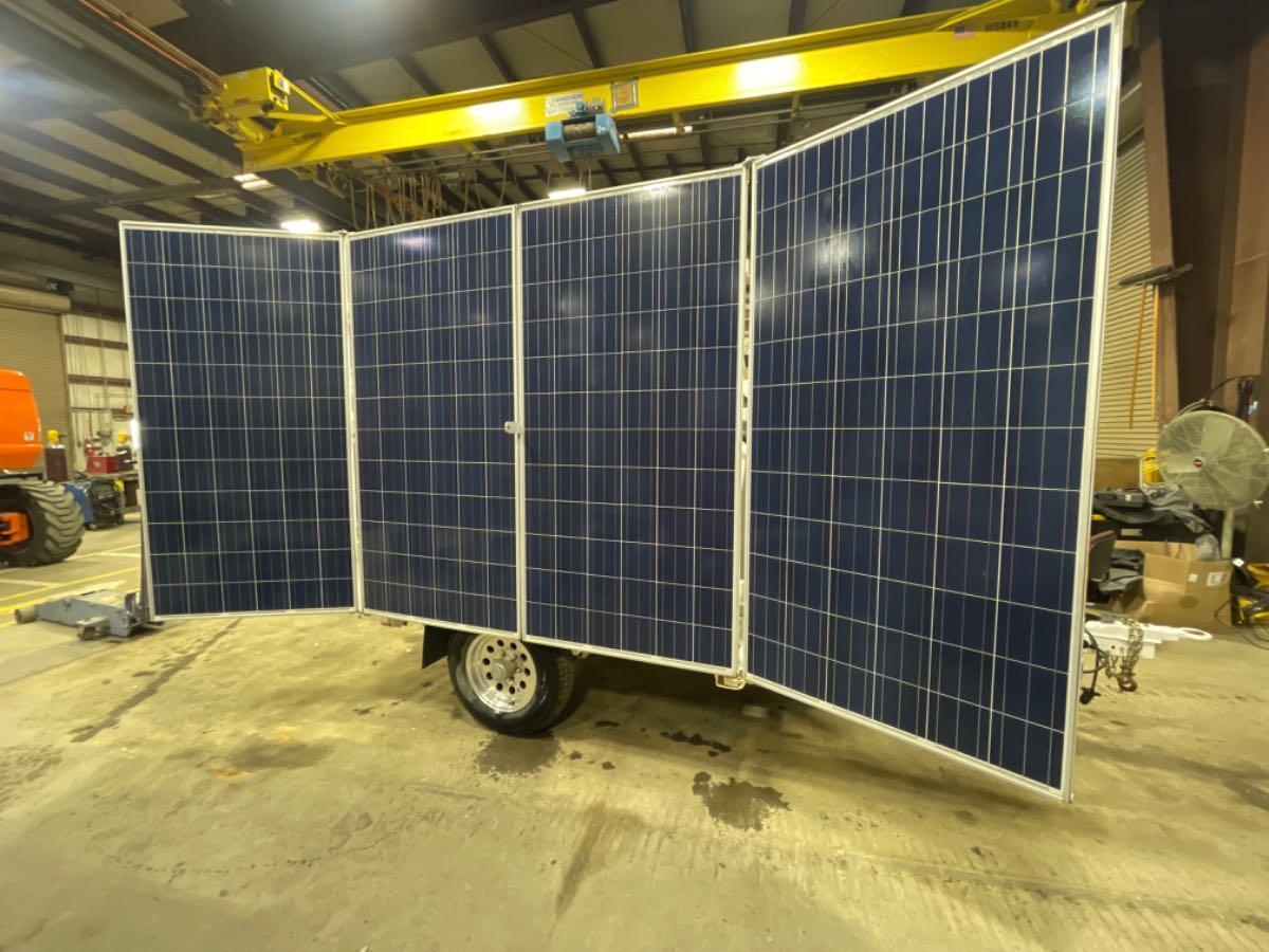 2016 MOBILIGHT LIGHT PLANT SN:1759862 solar powered, trailer mounted.BOS ONLY