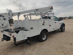 2016 DODGE 4500 BUCKET TRUCK VN:112003 powered by 6.4L Hemi gas engine, equipped with Allison