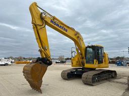 2023 KOMATSU PC238USLC HYDRAULIC EXCAVATOR powered by Komatsu diesel engine, equipped with Cab, air,