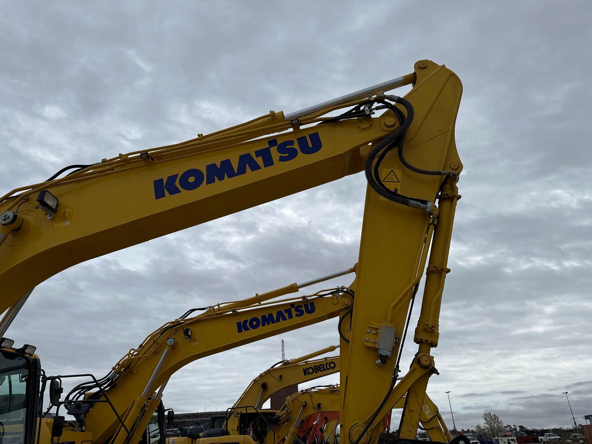 2023 KOMATSU PC238USLC HYDRAULIC EXCAVATOR powered by Komatsu diesel engine, equipped with Cab, air,