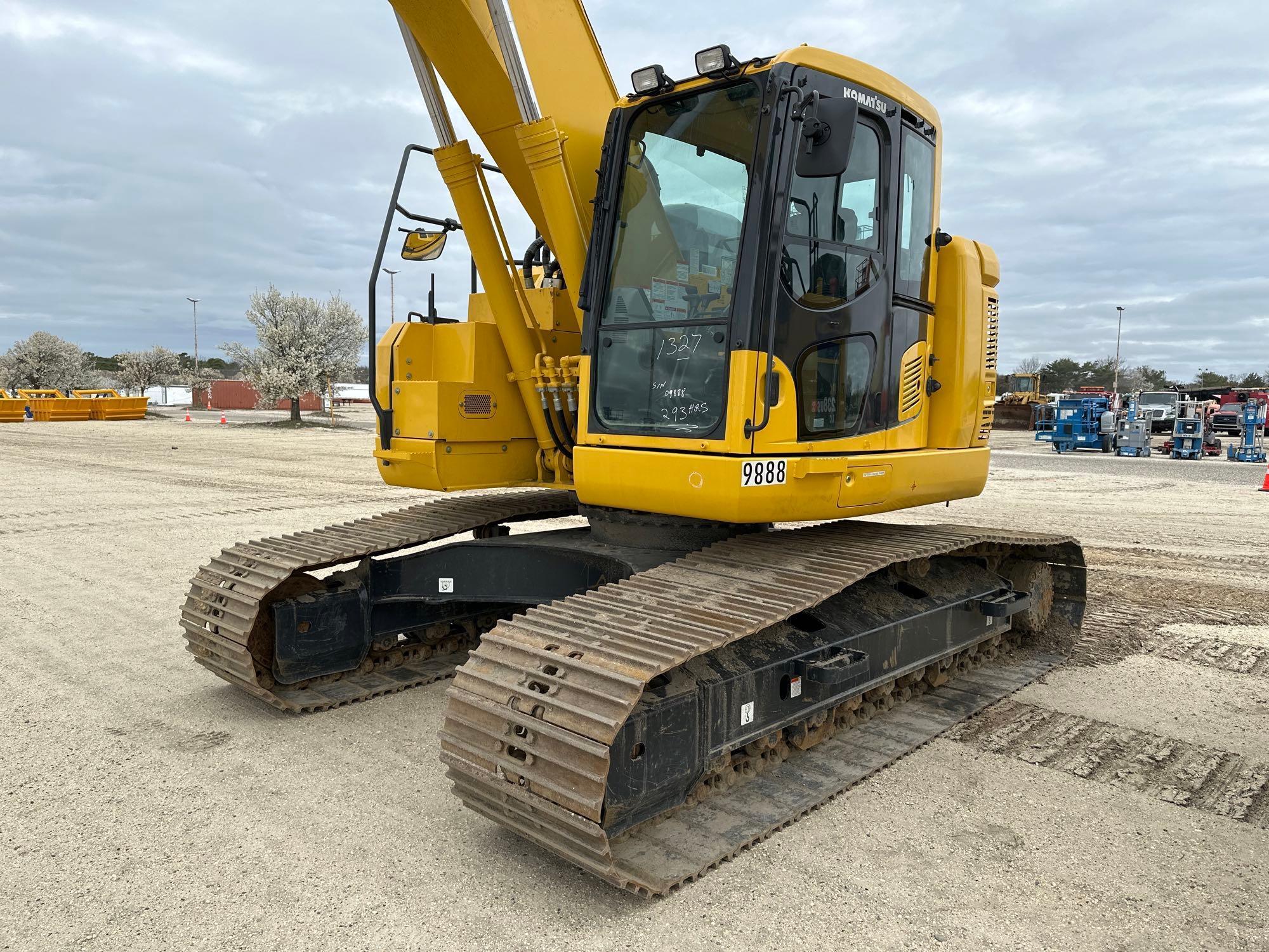 2023 KOMATSU PC238USLC HYDRAULIC EXCAVATOR powered by Komatsu diesel engine, equipped with Cab, air,