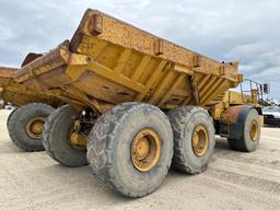 CAT D400D ARTICULATED HAUL TRUCK SN:8TF00128 6x6, powered by Cat diesel engine, equipped with Cab,