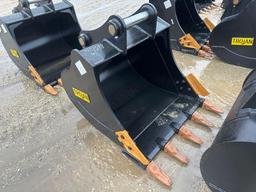 NEW TROJAN 42IN. DIGGING EXCAVATOR BUCKET 70mm pins fits to: Cat 315/316, Komatsu PC160/170, Hyundai