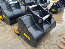 NEW TROJAN 42IN. DIGGING EXCAVATOR BUCKET 70mm pins fits to: Cat 315/316, Komatsu PC160/170, Hyundai