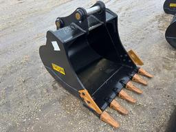 NEW TROJAN 42IN. DIGGING EXCAVATOR BUCKET 65mm pins fits to: Cat 311/312/313/314 Kobelco 140,