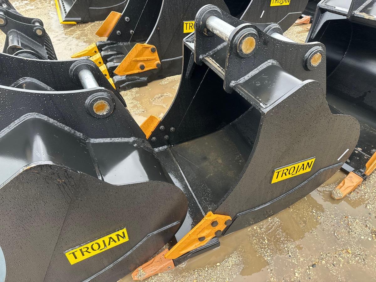 NEW TROJAN 36IN. DIGGING EXCAVATOR BUCKET 65mm pins fits to: Cat 311/312/313/314 Kobelco 140,