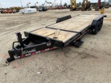 NEW 2024 DELTA 27TB 20FT. TAGALONG TRAILER V-064221... equipped with 16ft. Tilt deck, 4ft. Fixed dec