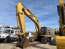 CAT 345BL HYDRAULIC EXCAVATOR SN-00720 powered by Cat diesel engine, equipped with Cab, air, heat,