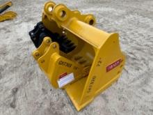 NEW TERAN 72IN. CLEAN UP BUCKET EXCAVATOR BUCKET FOR CAT 320 AND 319D, 320D, 320E, 321D, 323E, 323F,