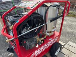 NEW EASY KLEEN MAGNUM GOLD PRESSURE WASHER powered by gas engine, equipped with 4000PSI, 12Volt,