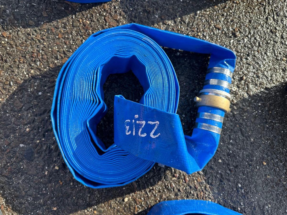 NEW 2IN. X 50FT. DISCHARGE WATER HOSE NEW SUPPORT EQUIPMENT