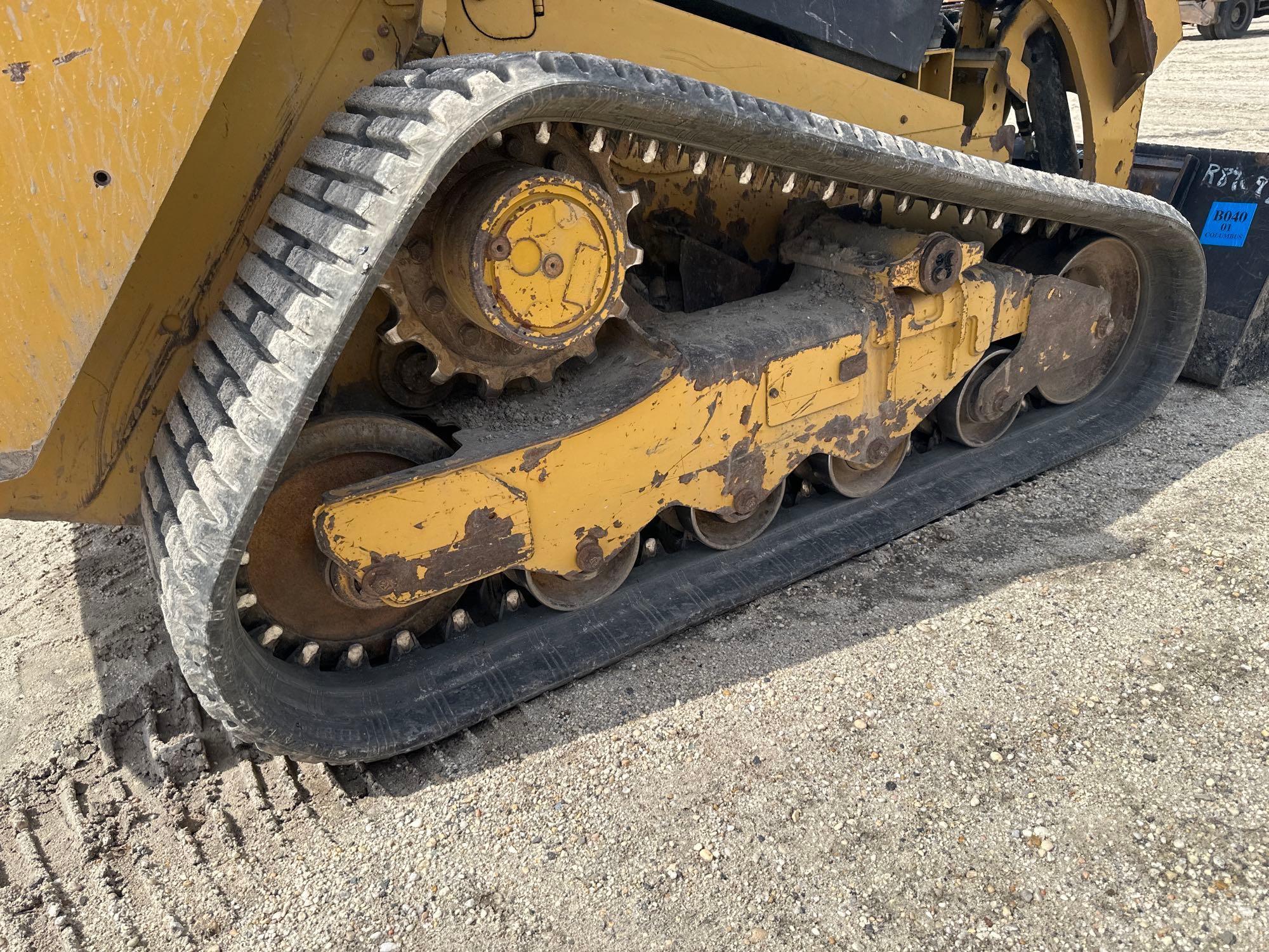 2018 CAT 259D RUBBER TRACKED SKID STEER SN:FTL17982 powered by Cat diesel engine, equipped with