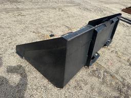 NEW MID-STATE 84" LP BUCKET SKID STEER ATTACHMENT