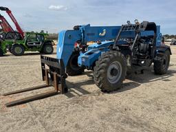 2014 GENIE GTH844D TELESCOPIC FORKLIFTSN-19463 4x4, powered by diesel engine, equipped with OROPS,