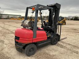 TOYOTA 6FGCU25 FORKLIFT SN:68621 powered by LP engine, equipped with OROPS, 5,000lb lift capacity,