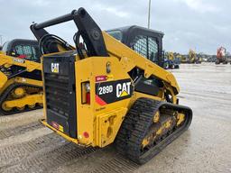 2018 CAT 289D RUBBER TRACKED SKID STEER SN:TAW10806 powered by Cat diesel engine, equipped with