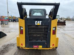 2018 CAT 289D RUBBER TRACKED SKID STEER SN:TAW10806 powered by Cat diesel engine, equipped with