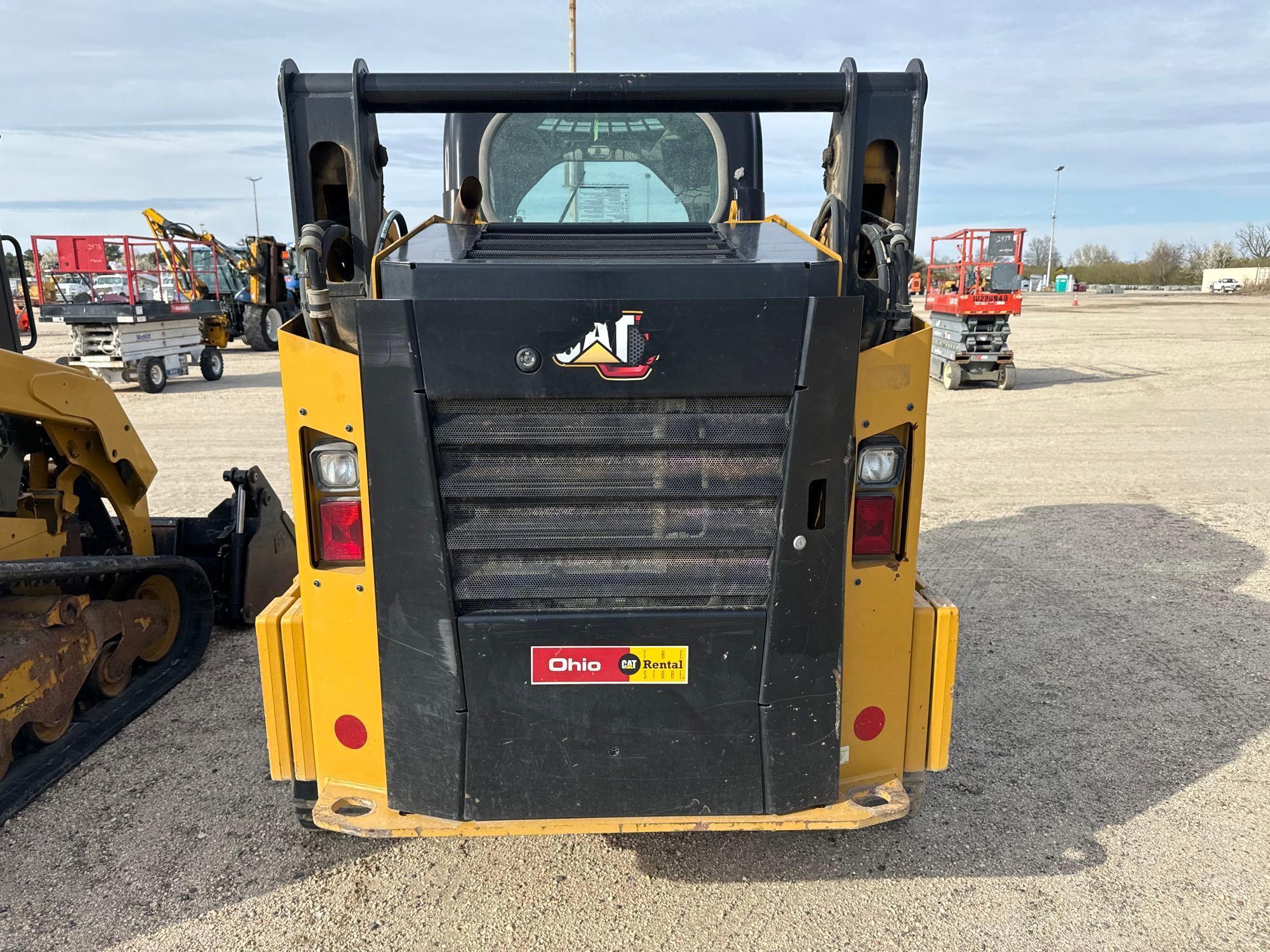 2019 CAT 257D3 RUBBER TRACKED SKID STEER SN:KEZ00549 powered by Cat diesel engine, equipped with