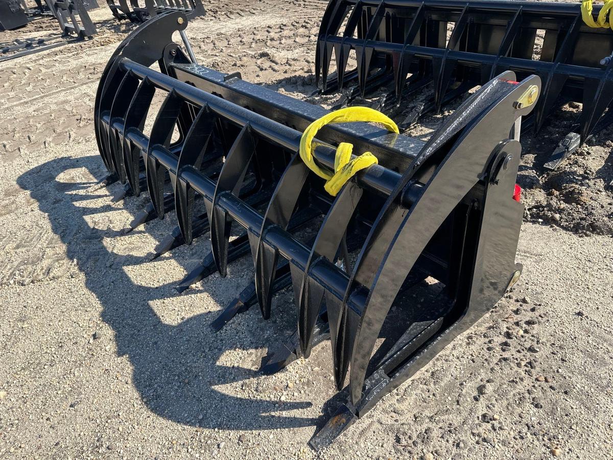 NEW ALL-STAR 84" ROOT RAKE SKID STEER ATTACHMENT