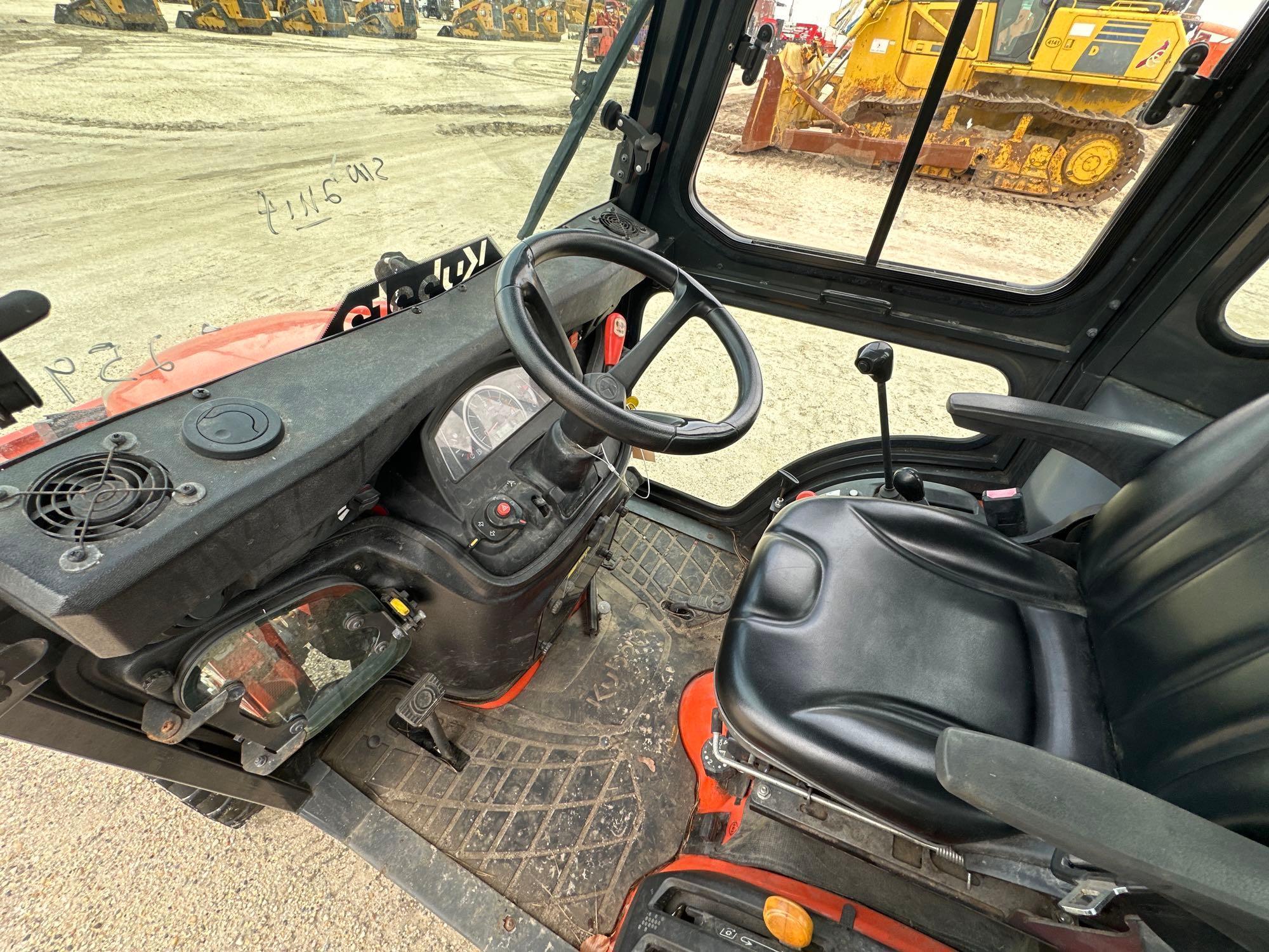 KUBOTA BX23SLB-R TRACTOR LOADER BACKHOE SN:21114 powered by diesel engine, equipped with EROPS, GP
