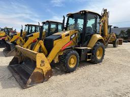2016 CAT 420F2 TRACTOR LOADER BACKHOE SN:HWC01759 powered by Cat diesel engine, equipped with EROPS,