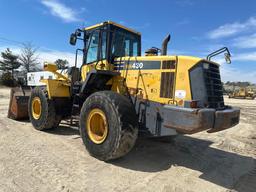 2010 KOMATSU WA430-6 RUBBER TIRED LOADER SN:A41050 powered by diesel engine, equipped with EROPS,