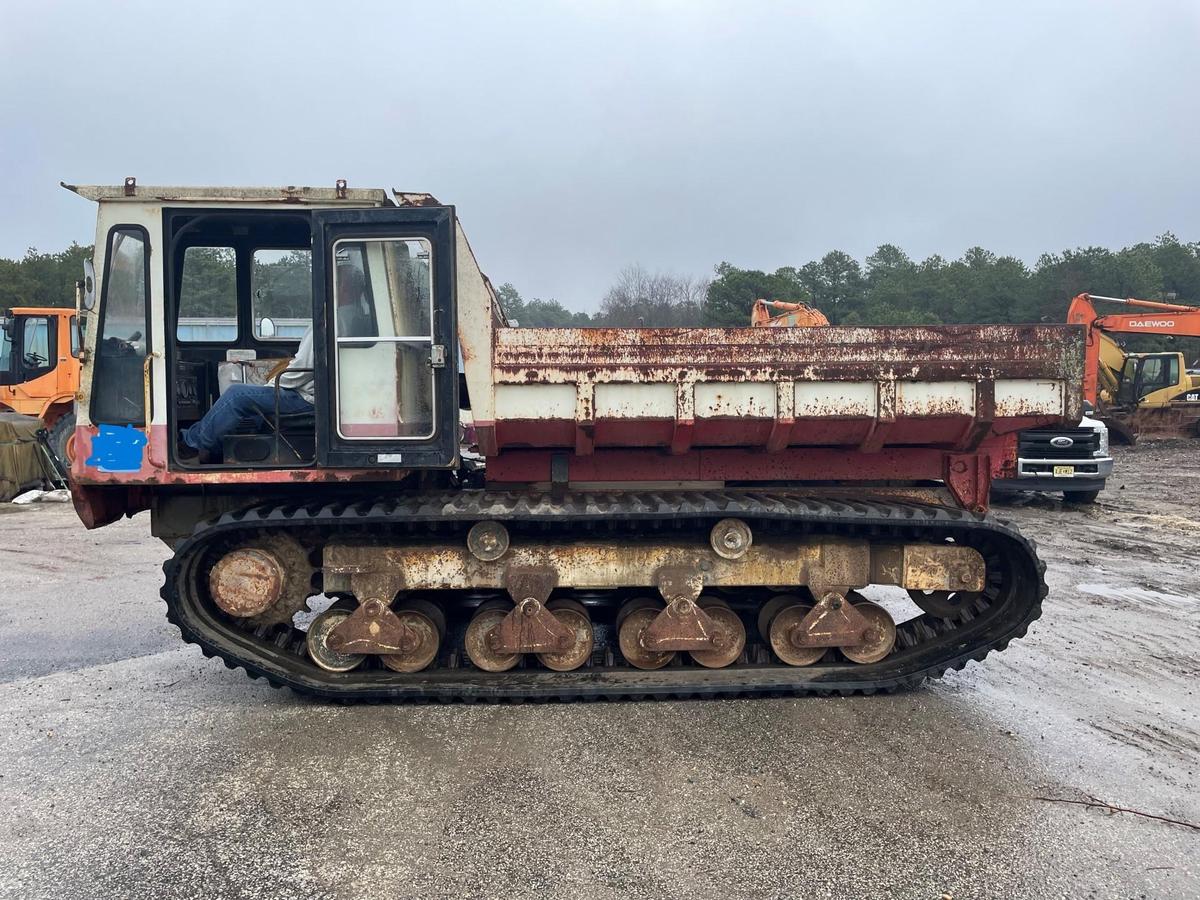 MOROOKA CRAWLER CARRIER powered by diesel engine, equipped with EROPS, 7-10 yard dump body, new