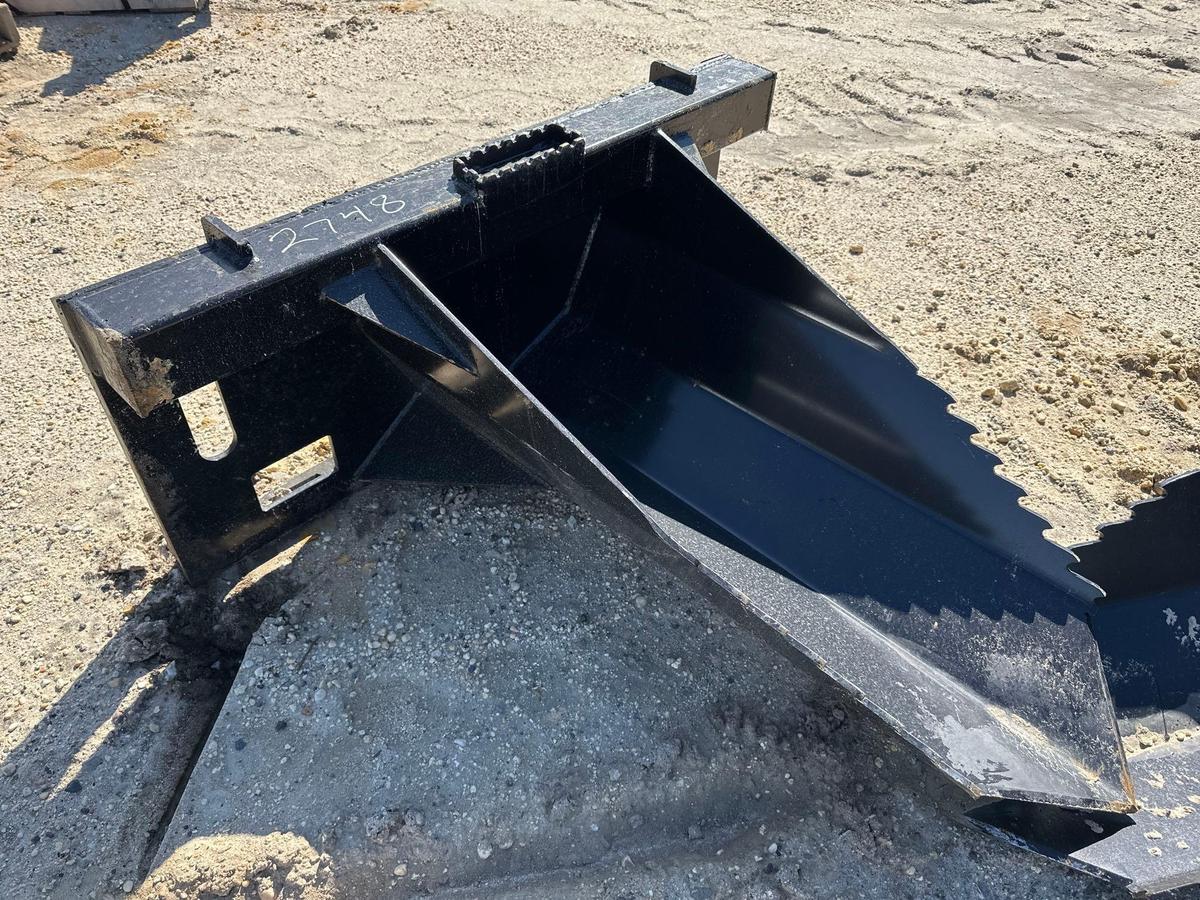 NEW ALL-STAR STUMP BUCKET SKID STEER ATTACHMENT