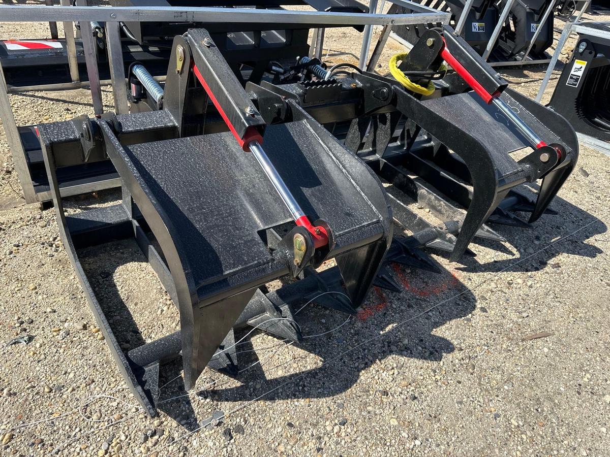 NEW ALL-STAR 80" ROOT GRAPPLE SKID STEER ATTACHMENT