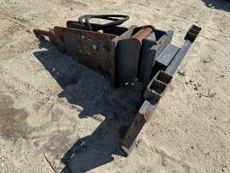 OKADA TOP 21 HYDRAULIC HAMMER SKID STEER ATTACHMENT