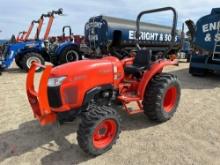 KUBOTA L2501 UTILITY TRACTOR SN:B3658 powered by Kubota diesel engine, equipped with ROPS, front