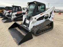 2018 BOBCAT T740 RUBBER TRACKED SKID STEER SN:B3CA14848 powered by diesel engine, 74hp, equipped