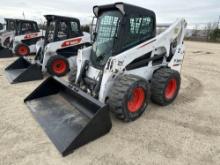 2015 BOBCAT S770 SKID STEER SN:ATF213516 powered by diesel engine, equipped with EROPS, air, heat,