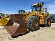 CAT 980C RUBBER TIRED LOADER SN:63X6857 powered by Cat diesel engine, equipped with EROPS, GP