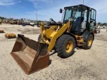 2021 CAT 908M RUBBER TIRED LOADER SN:K5802404 powered by Cat diesel engine, equipped with EROPS,